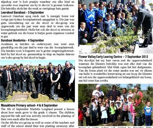 Boomplantweek 1 tot 7 Sept 2012 